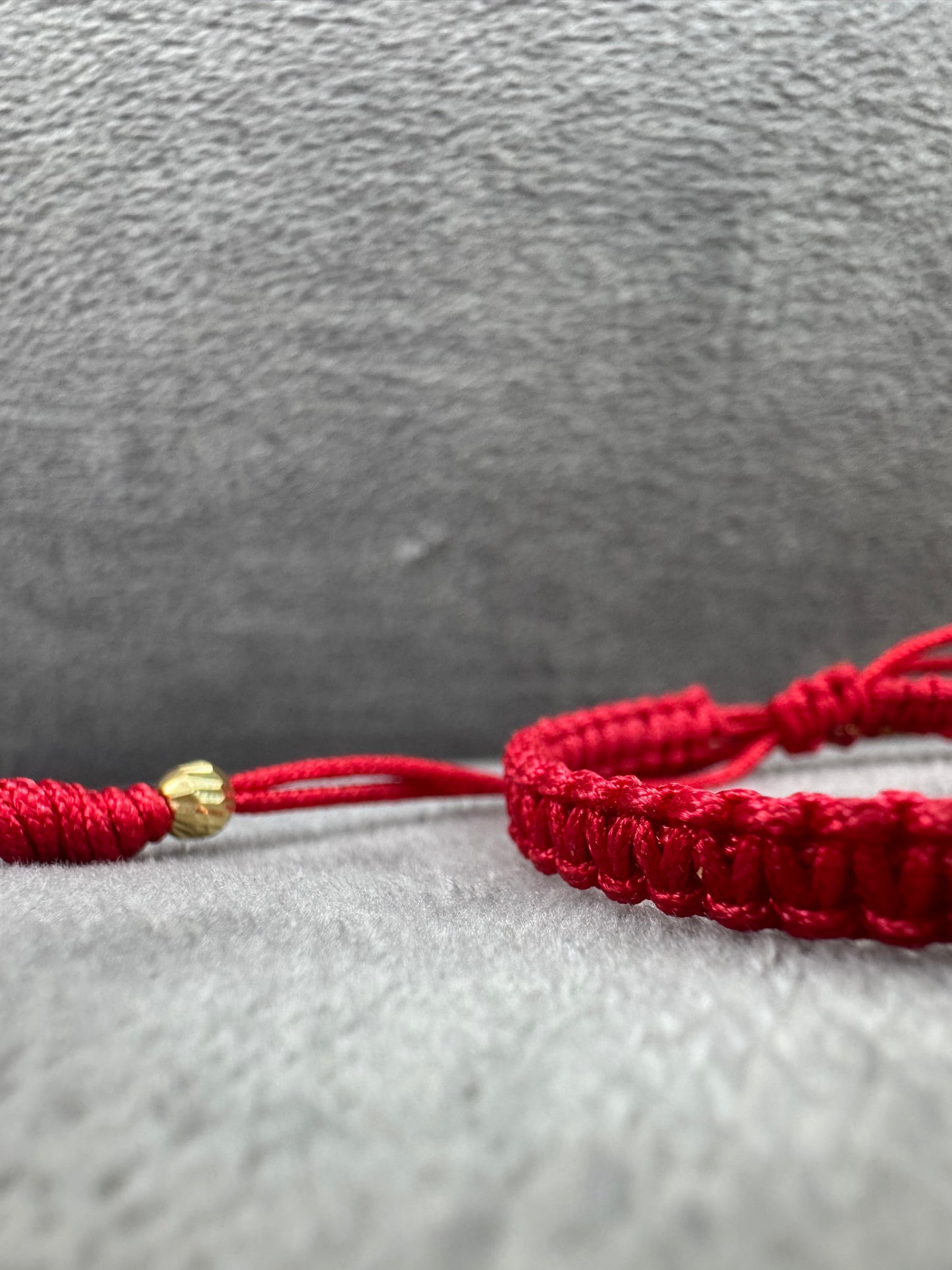 Pulsera tejida estrella