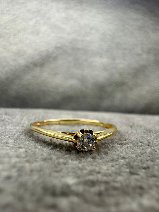 Bague délicate