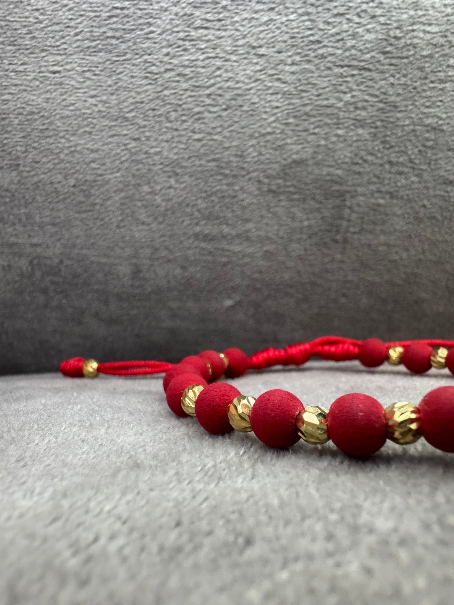 Pulsera con espeferas diamantadas