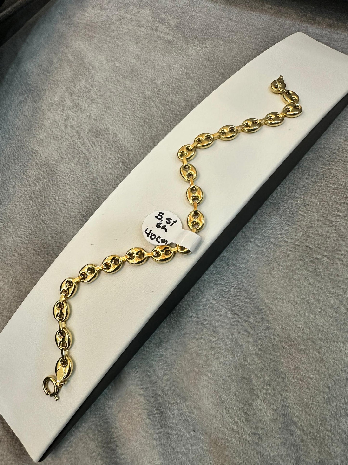 Pulsera Gucci de Oro 18k , 40cm
