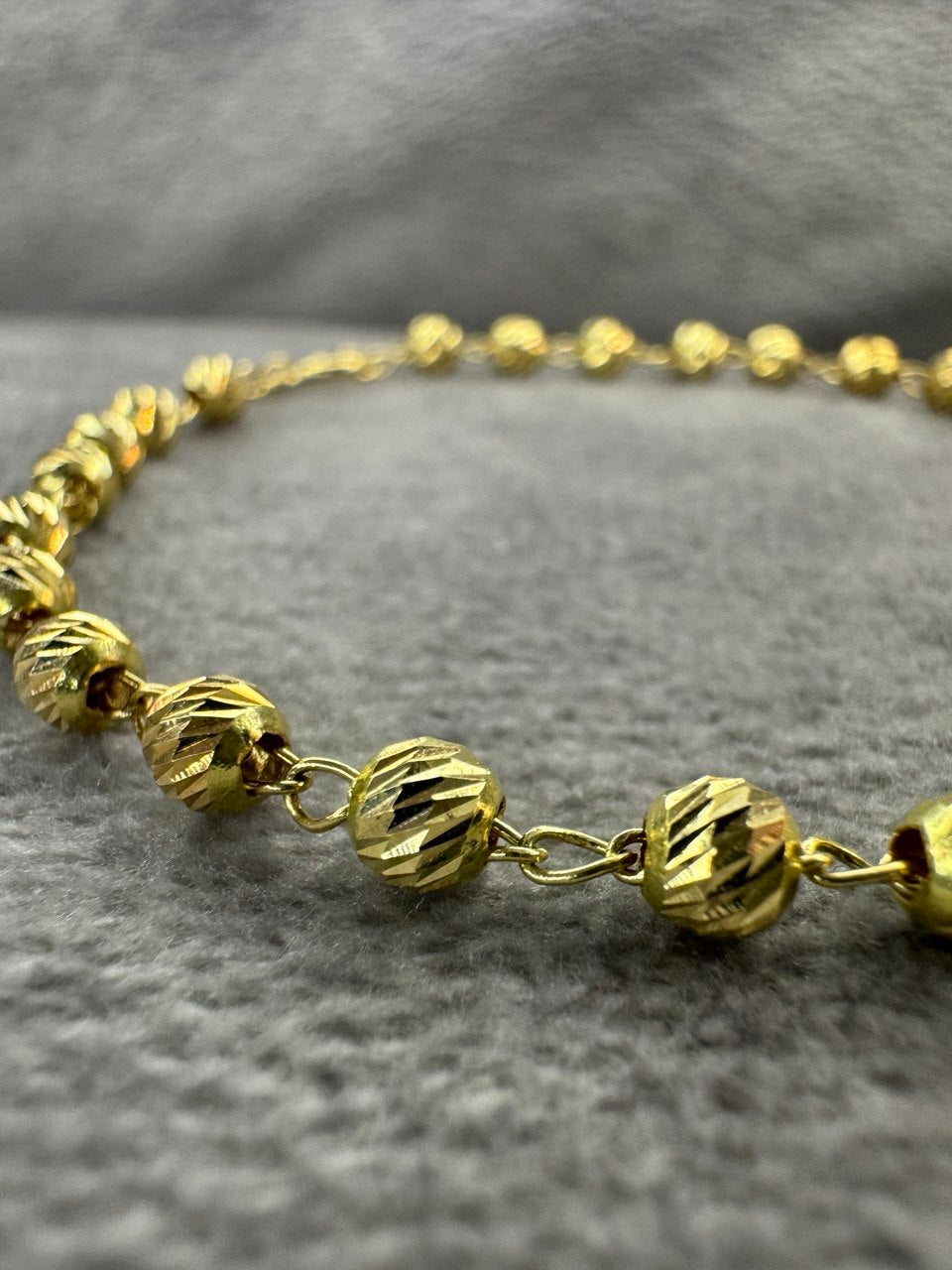 Pulsera de Esferas Diamantadas