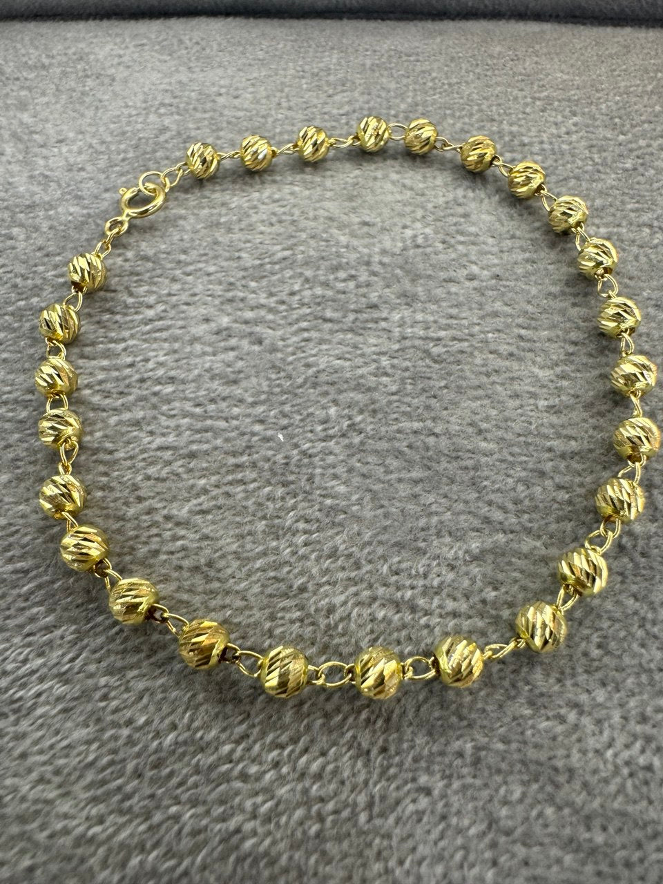 Pulsera de Esferas Diamantadas